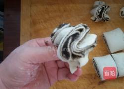 黑芝麻酱花卷的做法图解7