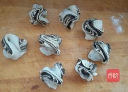 黑芝麻酱花卷的做法图解8