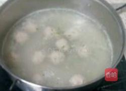 水煮猪肉丸的做法图解4