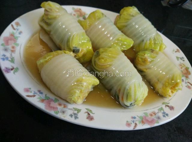 糖醋白菜卷