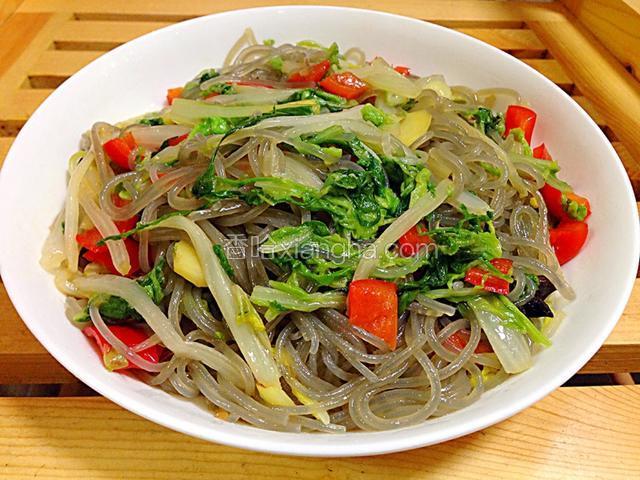 芽白炒粉丝