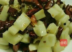 辣子藕丁的做法图解5