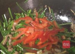 韭菜花肉丝的做法图解8