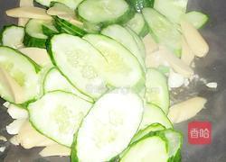 火腿肠炒黄瓜的做法图解7