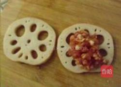 莲藕夹心肉沫的做法图解4