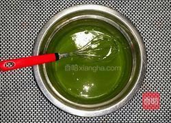 抹茶戚風蛋糕的做法图解3