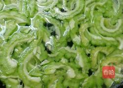 蜜汁苦瓜的做法图解3