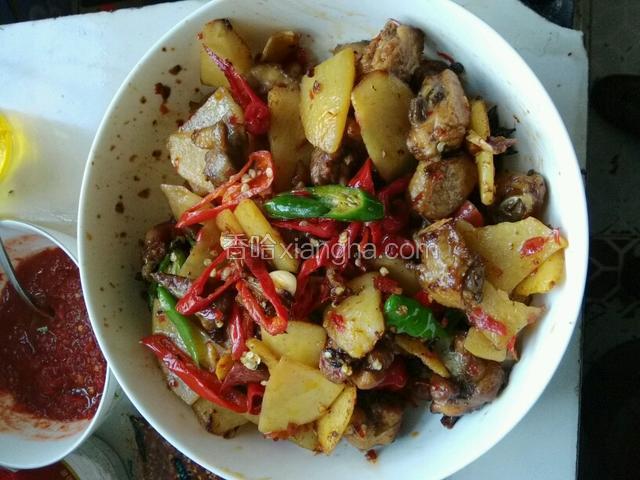 干锅土豆鸡