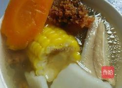 山药炖鸡汤的做法图解4