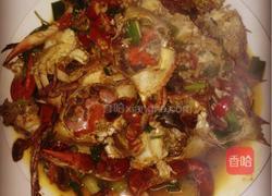 香辣螃蟹的做法图解8