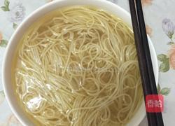 鸡汤龙须面的做法图解5