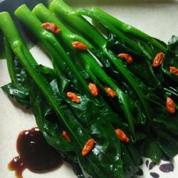 白灼芥蓝的做法[图]