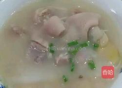 芸豆猪蹄汤的做法图解1