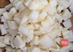 莲藕番茄饭的做法图解1