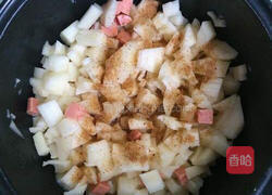 莲藕番茄饭的做法图解3