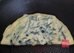 紫甘蓝煎蛋的做法图解6