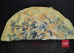 紫甘蓝煎蛋的做法图解7