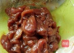 韭菜花炒香干肉丝的做法图解4