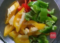 细笋彩椒烩肉的做法图解1