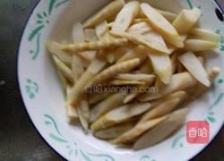 细笋彩椒烩肉的做法图解2