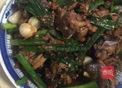 蒜苗小炒鸡的做法图解8