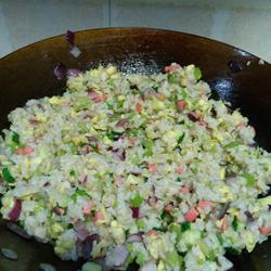 时蔬炒饭的做法[图]
