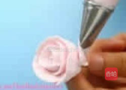 玫瑰奶油蛋糕的做法图解9