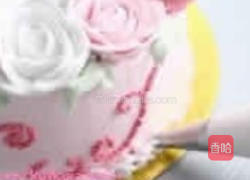 玫瑰奶油蛋糕的做法图解13