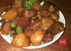红烧肉炖土豆的做法图解7