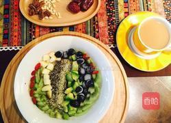 燕麦水果餐原创的做法图解5