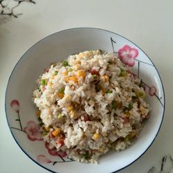 培根蛋炒饭的做法[图]