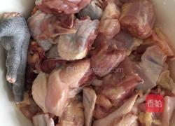 香炒藕丁鸡的做法图解1