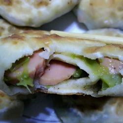 腊肠面饼的做法[图]