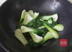 青菜肉末的做法图解3