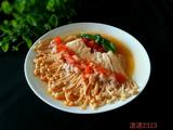 肉末茄汁金针菇的做法[图]