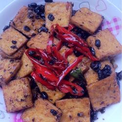 豆瓣炒豆腐干的做法[图]