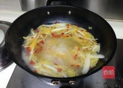 娃娃菜粉丝汤的做法图解9