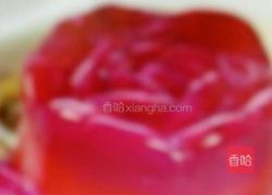 水晶玫瑰布丁的做法图解8