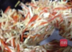 茭白胡罗卜肉丝的做法图解6