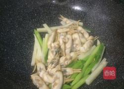 酸笋炒海蛏的做法图解6
