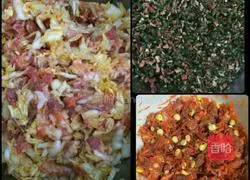 Illustration of how to make colorful dumplings 3