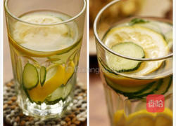 黄瓜柠檬水的做法图解3