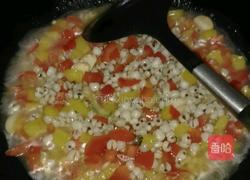 五彩薏米浇白菜的做法图解10