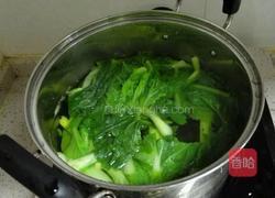 清水煮小白菜的做法图解2