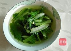 清水煮小白菜的做法图解3