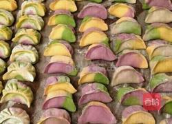 彩色饺子的做法图解7