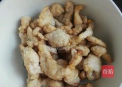 锅巴肉片的做法图解3