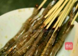 孜然串烤虾的做法图解4
