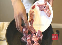 莲藕炖排骨的做法图解3