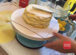 芒果千层蛋糕的做法图解13